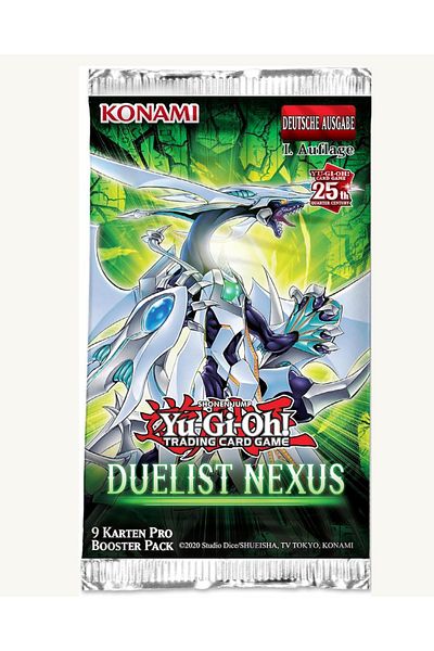 KONAMI يو غي أوه! TCG: حزمة معززة Duelist Nexus Booster Pack 1 (9 بطاقات)