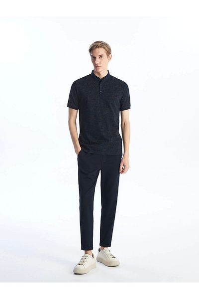 LC Waikiki Ανδρικό μπλουζάκι SOUTHBLUE Navy Blue Judge με κοντό μανίκι με σχέδιο