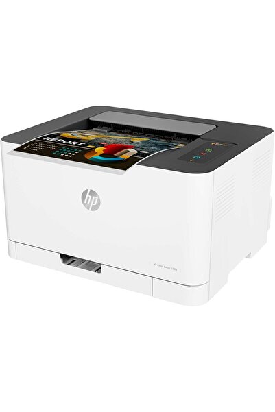 HP HP Laser 150a Color Printer for Home and Office, 4ZB94A - White