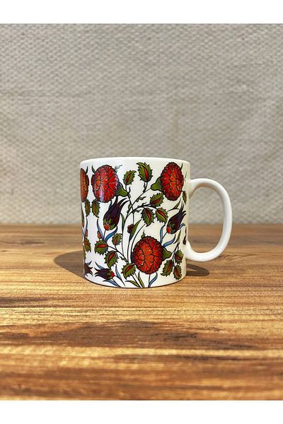 ColorCraft Mug Mug Filter Coffee Porcelain Chinese Pattern