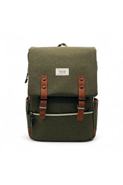 Shihon Stylish canvas backpack with magnetic closure from Sheyon