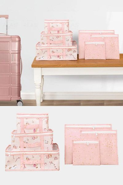 Helen's Home Set de 6 organizatoare pentru valiză