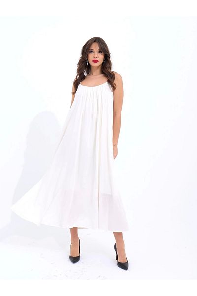 nedo7 7296 Dress-Ekru