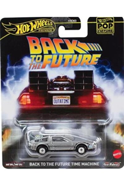 HOT WHEELS Premium Pop Culture Back To The FutureTime Machine JBL65