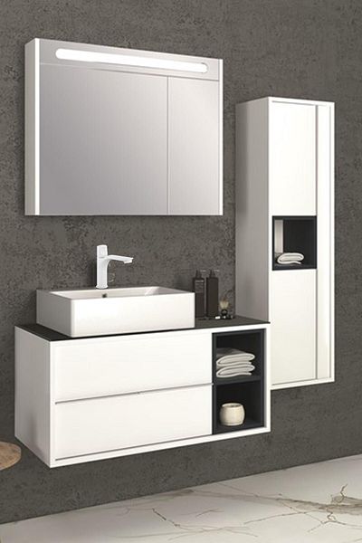 Eca Myra Sink Faucet Matte White102108986c4