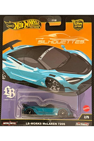 HOT WHEELS Premium Car Culture Silhouettes LB-Works McLaren 720S JBK47