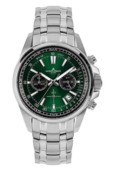 Jacques Lemans ساعة يد رجالية من ليفربول 1-2117 لتر