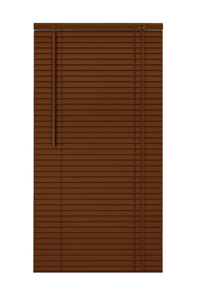 Artforhome Horizontal PVC Blinds for Interior – Brown Color, Plastic Material, Artforhome