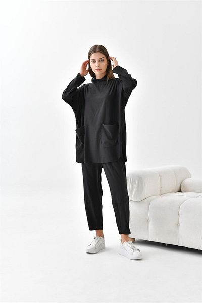 Garmi Black Suit - Stylish and Comfortable Casual Combination