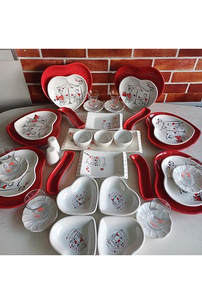 Keramika Fairy Tale 40 Piece Breakfast Set