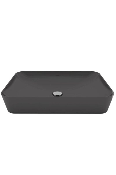 Creavit Ultra 60 cm Tezgah Üstü Çanak Lavabo (Antrasit Mat) UL060.60000