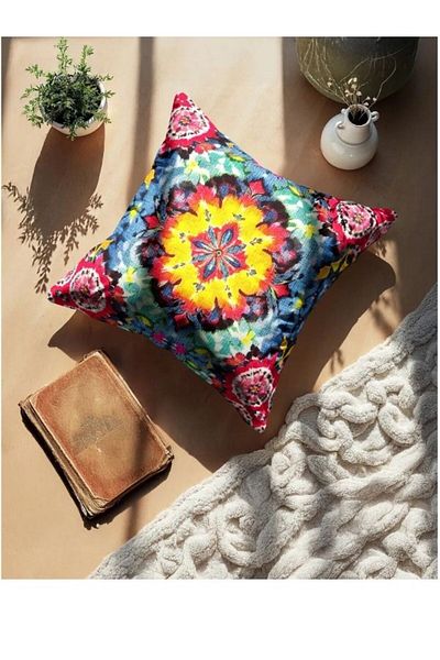 CANİLA Digital Printed Double-Sided Throw Pillow Cover Set Of 2