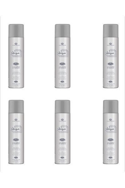 ALREHAB Air Freshener Silver 300ml - 6 pieces