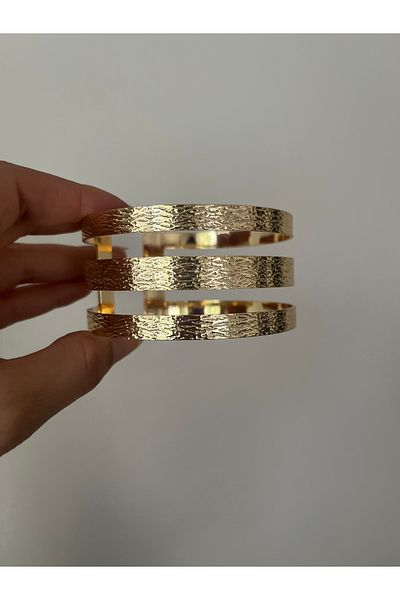 Hoop jewelery Three Row Design Pazu Bracelet Armcuff