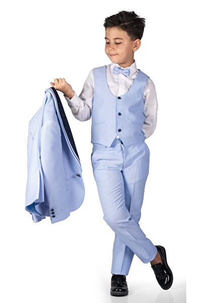s.t. sebat tekstil Children's Sim Collar Groom Suit Sb541