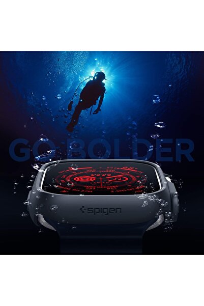 Spigen Thin Fit designed for Apple Watch Ultra 2 / Apple Watch Ultra case cover 49mm - Black