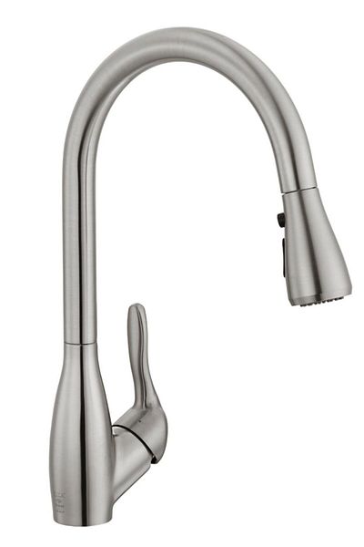 Eca Wica Spiral Sink Faucet - Stainless Steel Look Inox 406218020