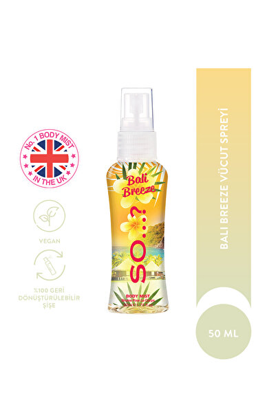 So Fragrance So…? Summer Escapes Bali Breeze Vücut Spreyi 50 ml