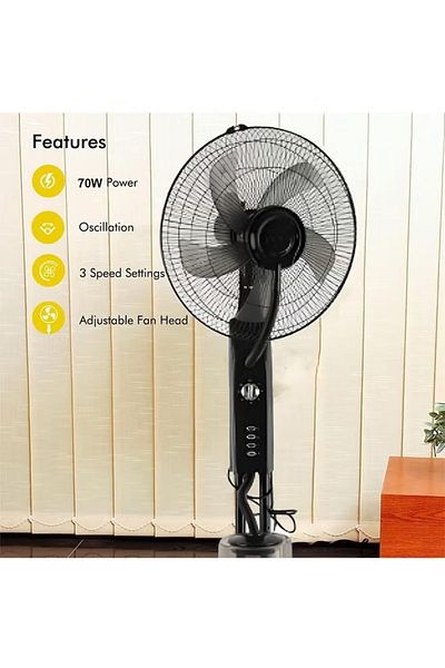Cady One Vertical Spray Fan 70W with 4L Water Tank and Adjustable Height