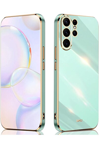 Rivor Samsung Galaxy S25 Ultra Uyumlu Kılıf Kamera Korumalı Parlak Kenarlı Al...