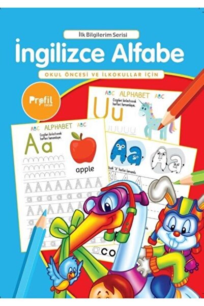 Profil Kitap Activity Book English Alphabet for Preschool and Primary Schools