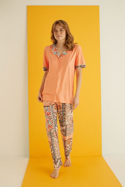 ELİTOL Marla Buttoned Pajama Set