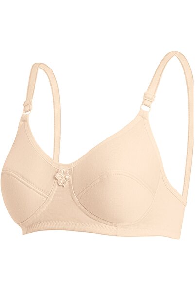 Ebru حمالة صدر من القطن الممشط بخياطة متوسطة بدون أسلاك داخلية EBR1251