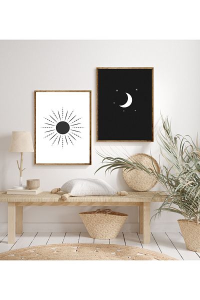 Dekorsiahome Set de masă pentru sufragerie, hol, bucătărie, 2 bucăți, cu cadru din lemn SET3153