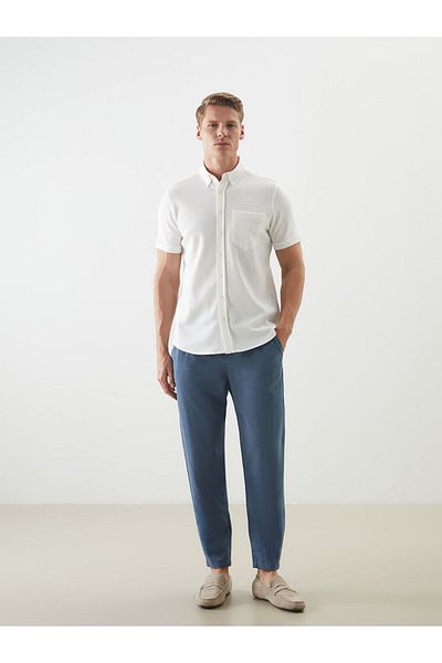 LC Waikiki Ανδρικό παντελόνι Comfortable Fit Poplin