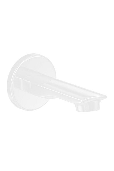 Eca Built-In Bathroom Faucet Spout Matte White 102159203C4-Y
