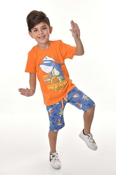 s.t. sebat tekstil Štampano muški set sa kratkim hlačama SB493