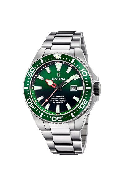 FESTİNA ساعة يد رجالية أصلية طراز F20663/2 THE ORIGINALS DIVER