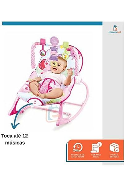 rexa Baby Chair Rest Musical Vibrating Elephant - Baby Style