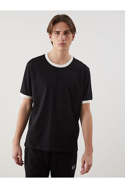 LC Waikiki Crew Neck Combed Cotton Men's T-Shirt