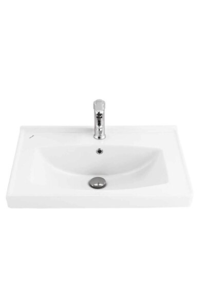 Creavit Sera 49x100 cm Etajerli Mobilya Dolap Uyumlu Lavabo TF200