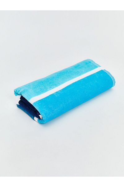 LC Waikiki Ανδρική πετσέτα θαλάσσης με ρίγες 70x150 cm