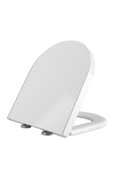 Visam Akasya Duroplast Yavaş Kapanan Metal Menteşeli Klozet Kapağı 514.001