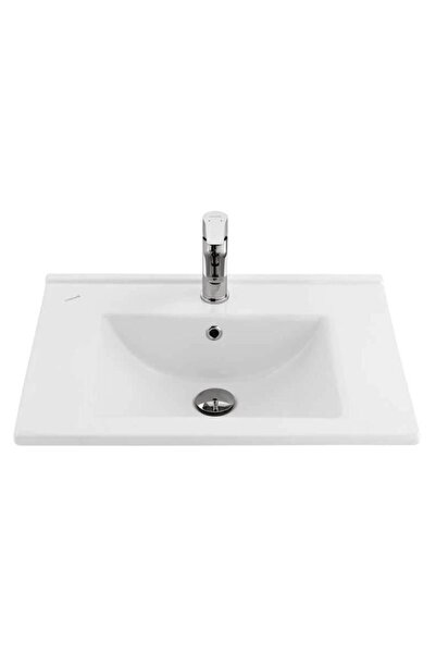 Creavit Su 45x60 cm Etajerli Mobilya Dolap Uyumlu Lavabo SU060