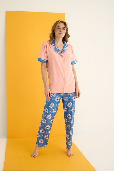 ELİTOL Marla Buttoned Pajama Set