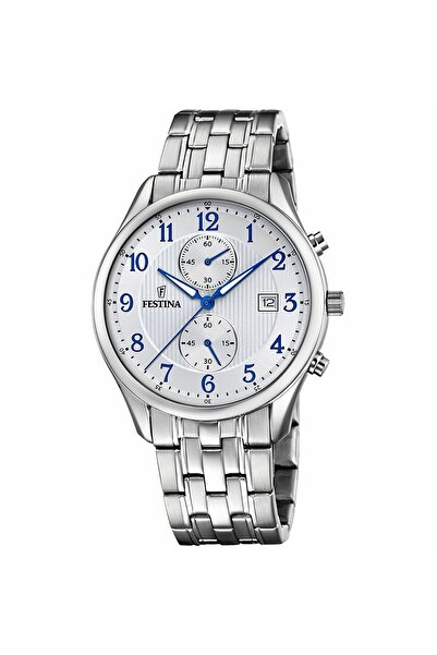 FESTİNA ساعة يد رجالية كرونوغراف خالدة طراز F6854/A