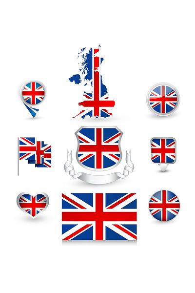 Reysa Tasarım United Kingdom Sticker Set