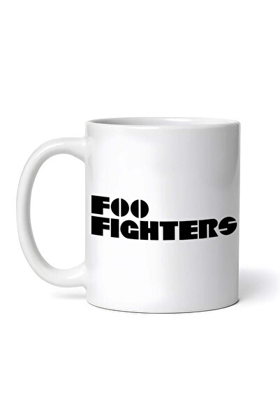OEM Εξατομικευμένη λευκή κούπα, Foo Fighters, INOVATIX®. 330 ml