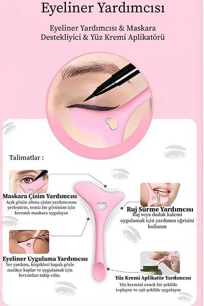 divera Eyeliner, Lipstick and Mascara Pulling Apparatus / Versatile Apparatus