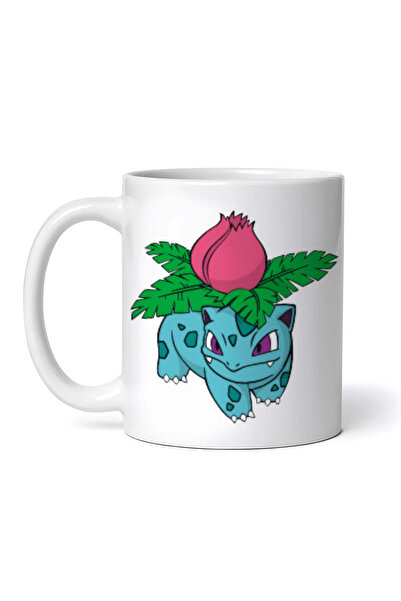 OEM Cană albă personalizată, Pokemon Ivysaur, INOVATIX®. 330 ml