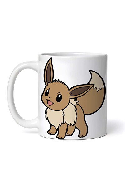 OEM Cană albă personalizată, Pokemon Eevee, INOVATIX®. 330 ml
