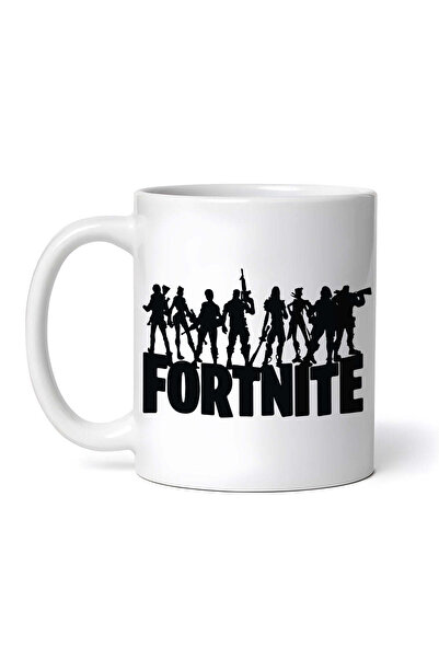 OEM Cană albă personalizată, cu logo-ul Fortnite și personaje pe fundal, INOV...