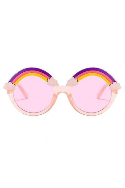 MACERATİ Rainbow Unisex Round Cute Children/Kids Sunglasses