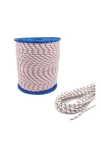 ÇAYLAR AVM Iskota Rope Sailor Mountaineer Sailor Rope Polyester Braid 8mm 100 Meters