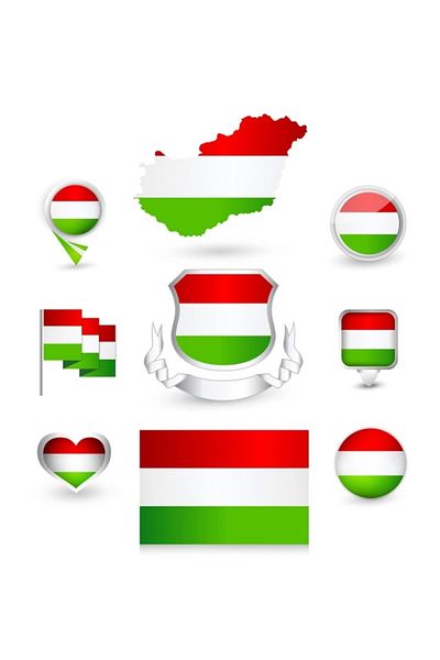 Reysa Tasarım Hungary Sticker Set