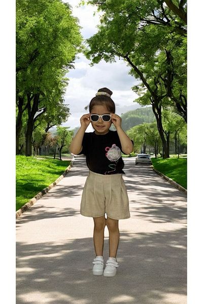 Medinenur Girl's Shorts Set